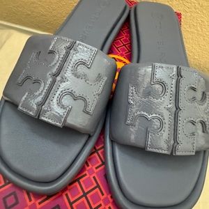 Tory Burch Double T Sport Slide